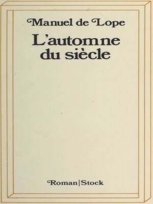 cover image of L'automne du siècle